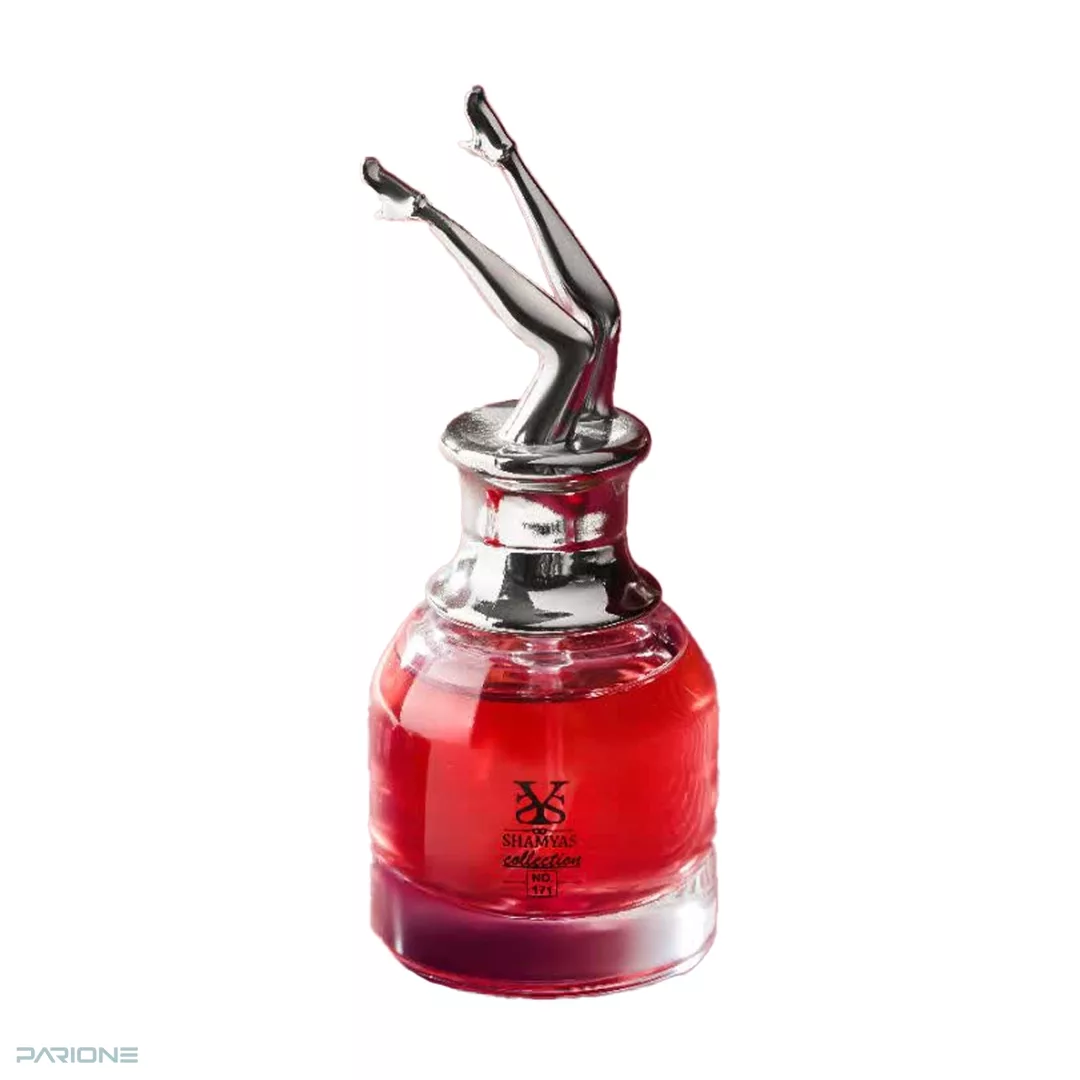 عطر مینیاتوری ادوپرفیوم رایحه ژان پل گوتیه اسکندل طبع شیرین و گرم گلی برند شمیاس 30 میل
