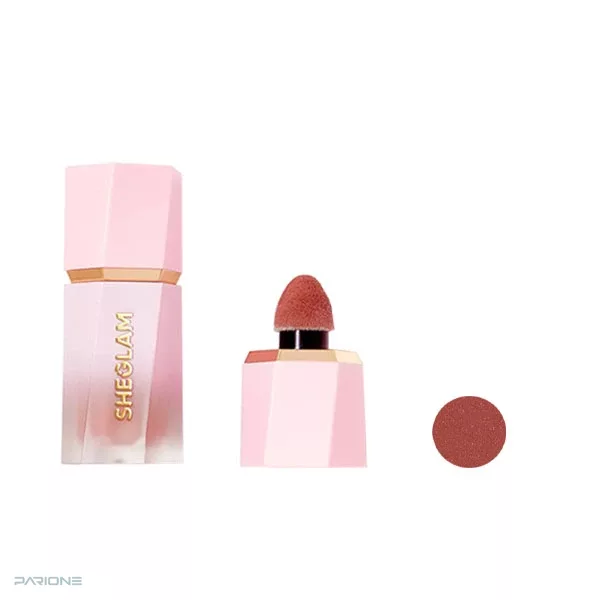 رژ گونه مات مدل Bloom رنگ ریسکی بیزینس برند شیگلم 5 میل