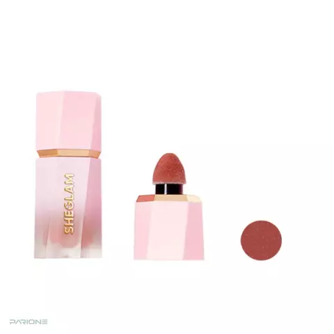رژ گونه مات مدل Bloom رنگ ریسکی بیزینس برند شیگلم 5 میل