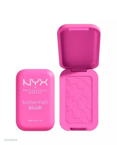 رژ گونه پودری مدل Buttermelt رنگ My Butta Half شماره 01 برند نیکس