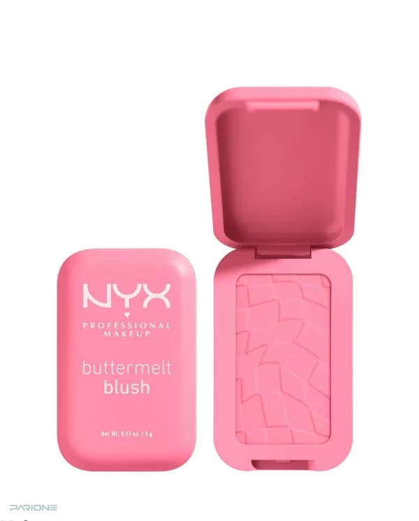 رژ گونه پودری مدل Buttermelt رنگ Butta Together شماره 02 برند نیکس