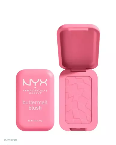 رژ گونه پودری مدل Buttermelt رنگ Butta Together شماره 02 برند نیکس