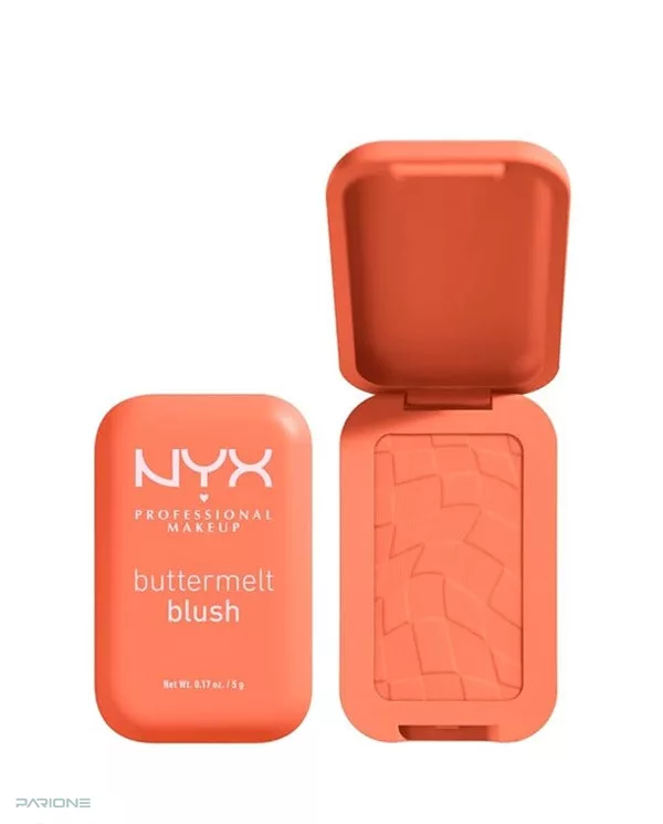 رژ گونه پودری مدل Buttermelt رنگ Sooner the Butta شماره 03 برند نیکس