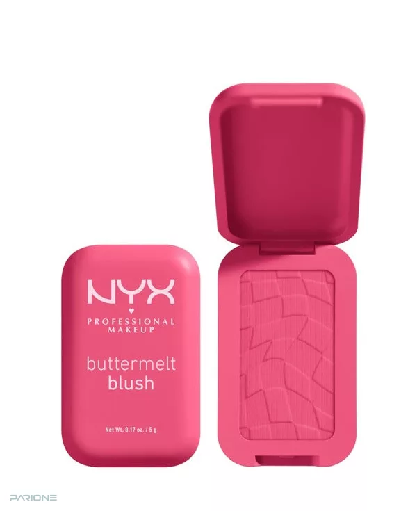 رژ گونه پودری مدل Buttermelt رنگ Getting Butta شماره 08 برند نیکس