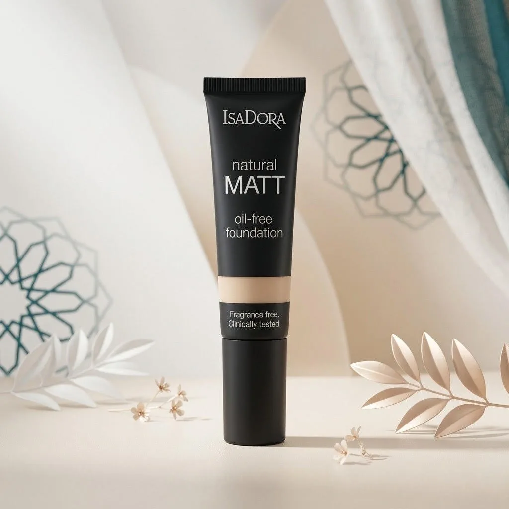 کرم پودر تیوپی شماره 12 رنگ matte sand برند ایزادورا 35 میل