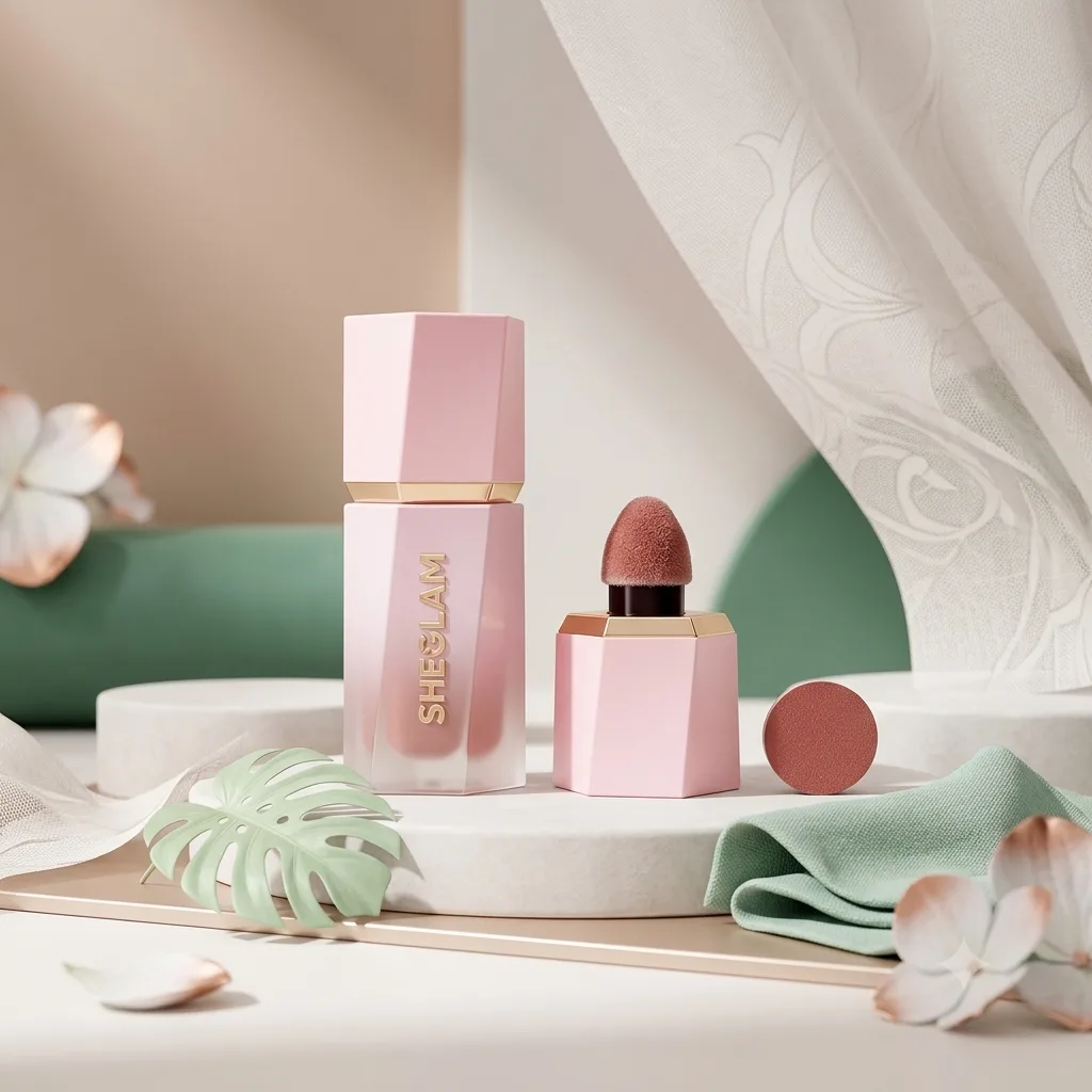 رژ گونه مات رنگ سوآیپ رایت مدل Bloom برند شیگلم 5 میل
