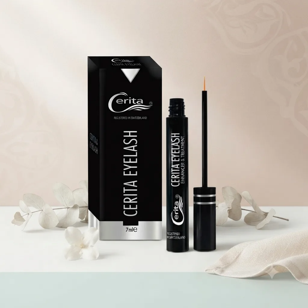 سرم تقویت مژه مدل eyelash lotion برند سریتا 8 میل